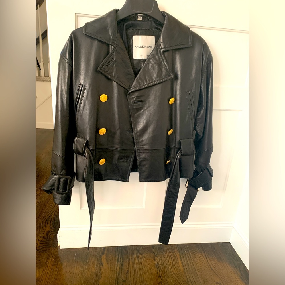 Andrew Marc Leather Jacket